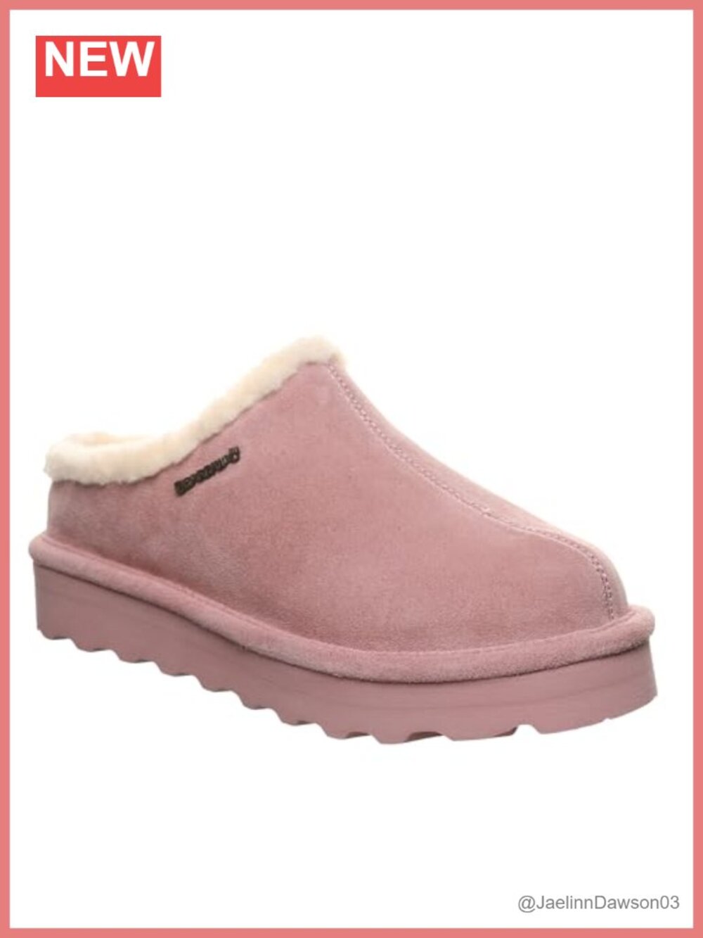 Platform Clogs Wool Blend Lined Indoor Outdoor Slip On
